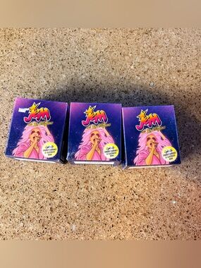 Jem and the Hologram light up earrings set of 3